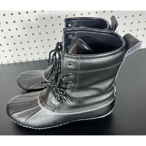 Lands End rubber duck boots size size 8